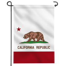 Anley Double Sided Premium Garden Flag, California State Decorative Garden Flags - £6.27 GBP