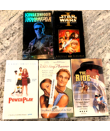 5 VHS Lot: Star Wars Phantom Menace, Terminator 2, The Ride, Power Play,... - £5.21 GBP