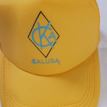 CKA Ckalusa Men's Yellow Snapback Baseball Hat Cap image 2