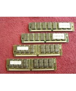 Four sticks of 72 pin SIMMS EDO 60ns  128mb total - $19.00