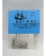 Navwar Dutch Wars 28 Gun Ship Lerwick Of 1665 1/3000 Miniature  - £12.57 GBP