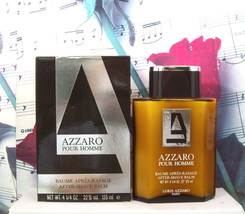 Azzaro Pour Homme 4.25 OZ. After Shave Balm. Vintage. - £134.31 GBP