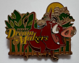 Disney 2008 Dream Makers Animal Kingdom Lodge (Timon &amp; Pumbaa) Cast Pin ... - $39.59