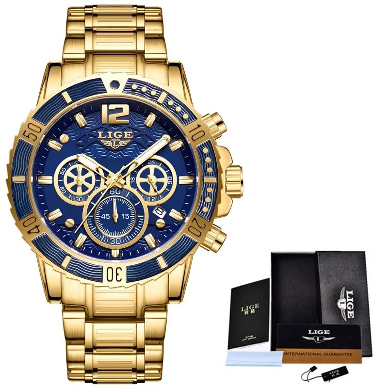 Waterproof Watches For Men Fashion Business Watch Men Top Brand Luxury M... - $79.21