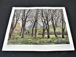 Paul Cezanne, La Montagne Ste.Victorie, French School-1950’s Reproduction Print. - £8.67 GBP