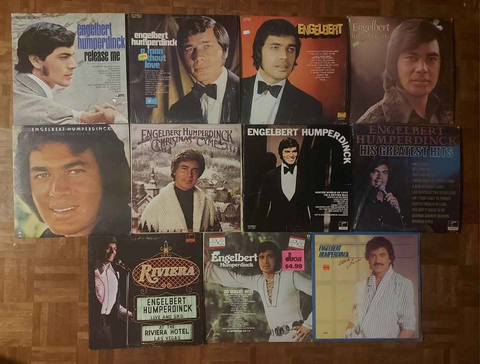 Lot of 12 Engelbert Humperdinck Vinyl LPs READE DESCRIPTION - $39.00