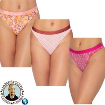 Women&#39;s Juniors 3-pk No Boundaries Sheer Mesh Thong Panties size XL - £7.98 GBP