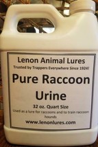 Lenon Lure Pure Raccoon Urine Quart Trusted by Trappers Everywhere Since... - $29.00