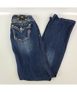 Miss Me Signature Rise Boot Cut Jeans Style Size 26 JP7238B - £44.31 GBP