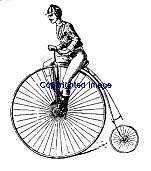 VINTAGE BIKER NEW mounted rubber stamp - $8.50