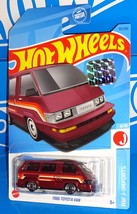 Hot Wheels 2023 Factory Set J-Imports #95 1986 Toyota Van Burgundy w/ AEROs - $4.00