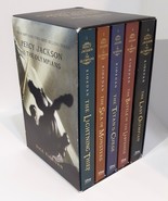 Percy Jackson &amp; The Olympians Complete Series 5-Books Rick Riordan 1st E... - $93.49