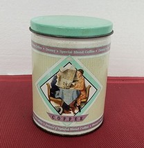 1989 Denny&#39;s Special Blend Coffee Norman Rockwell  Special Edition Tin Canister - $6.83