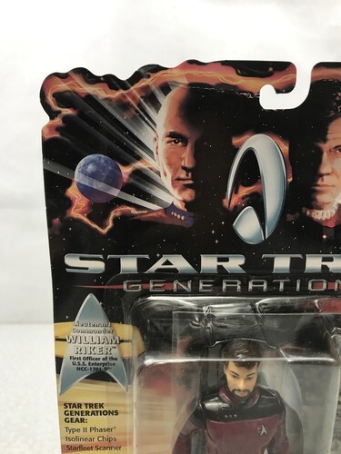 Playmates Toys Star Trek Next Generation Commander William Riker KG Item image 2