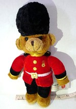 Keel toys British Queens Palace Guardsman Teddy Bear plush England 10” tall - $13.81
