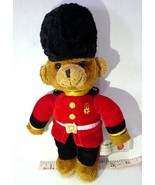 Keel toys British Queens Palace Guardsman Teddy Bear plush England 10” tall - £11.00 GBP