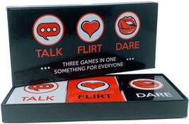3 In 1 Fun And Romantic Game Night Box Set With Conversation Starters, Flirty Ga - £24.10 GBP