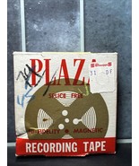 Plaza Magnetic Reel to Reel Recording Tape High Fidelity - $364.42 MXN