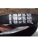 D&amp;D Dura-Prime V Belt Rubber B 59 or 5L 620 - $188.49 MXN