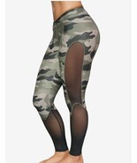 Athena Camo Leggings – Olive Green &amp; Black - $122.72 CAD
