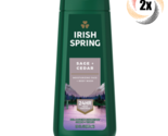 2x Bottles Irish Spring Sage + Cedar Face &amp; Body Wash | 20oz | 24H Fresh - $30.09