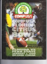 1998 Citrus Bowl Game Program Florida Penn State - £64.53 GBP