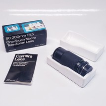 JC Penney 80-200mm f/4.5 One-Touch Macro Tele-zoom Lens Minolta Bayonet ... - £15.57 GBP
