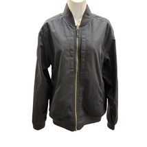 5.11 tactical Men L Long Sleeve Full Zip Mock Neck Black bomber Jacket - $33.24