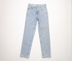 Vintage 90s Calvin Klein Mens 29x32 Distressed Straight Leg Denim Jeans Blue USA - £47.29 GBP
