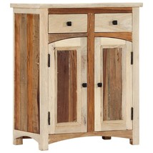 vidaXL Side Cabinet 23.6&quot;x11.8&quot;x29.5&quot; Solid Reclaimed Wood - £181.74 GBP
