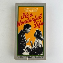 Its A Wonderful Life VHS Video Tape James Stewart, Donna Reed - £7.10 GBP