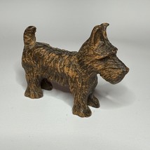 Resin Scottish Terrier Figurine Vintage Collectible Scottie Dog - $276.79 MXN