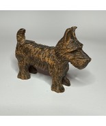 Resin Scottish Terrier Figurine Vintage Collectible Scottie Dog - $276.80 MXN