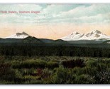Panorama of Three Sisters Oregon OR 1909 DB Postcard U7 - $3.91