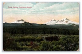 Panorama of Three Sisters Oregon OR 1909 DB Postcard U7 - £3.07 GBP