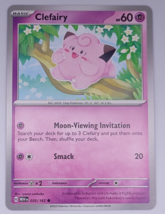 2023 CLEFAIRY 35/165 | New Release: Pokemon Scarlet &amp; Violet 151 - Non-Holo Card - £0.97 GBP