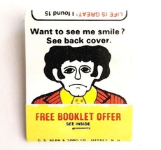 La Salle University Booklet Offer Vintage Matchbook Matches Unstruck E19J - $181.07 MXN