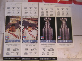1994-95 NY Rangers full unused tickets and stubs - £6.27 GBP