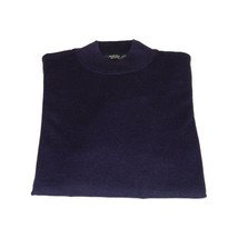 Men PRINCELY Made in Turkey Soft Merinos Wool Sweater Knits Mock 1011-00 Plum image 5
