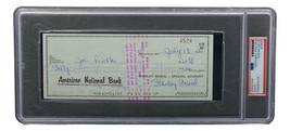 Stan Musial St. Louis Cardinals Signed  Bank Check PSA/DNA 85025563 - £77.52 GBP
