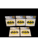Set of 5 Simplicity Iron-On Transfer Batman Logos 4-3/4&quot; x 2-5/8&quot; - $13.35 CAD