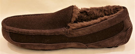 UGG Australia Men&#39;s Comfort Loafer Shoes Sz.9 Brown 100%Genuine Sheepskin Inside - £48.24 GBP