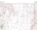 The Cedars Quadrangle Nevada 1961 Topo Map USGS 1:62500 Topographic - $21.99