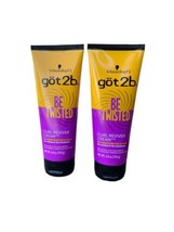 2X SCHWARZKOPF GOT2B BE TWISTED Curl Reviver Hair Cream  6.8oz - £31.89 GBP