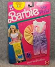 My First Barbie Easy-On Fashions #9272 Neon 1989 NOS NIP - £14.89 GBP