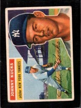 1956 Topps #88B Johnny Kucks Good (Rc) Yankees White Backs *NY3602 - £3.14 GBP