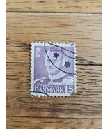 Denmark Stamp King Frederik IX 15 Used - €0,85 EUR