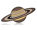 Planet Saturn Enamel Pin - £7.91 GBP