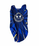 Garland Activewear Anti-Bullying Invitational 2023 Leotard AS Blue &amp; Yel... - $181.71 MXN