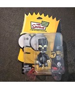 Bart Simpson 3&quot; Qee Treeman Squash Bart Black Glow Version Showroom NYCC... - $2,593.66 MXN